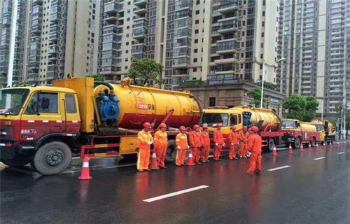 鲁山市政管道清淤